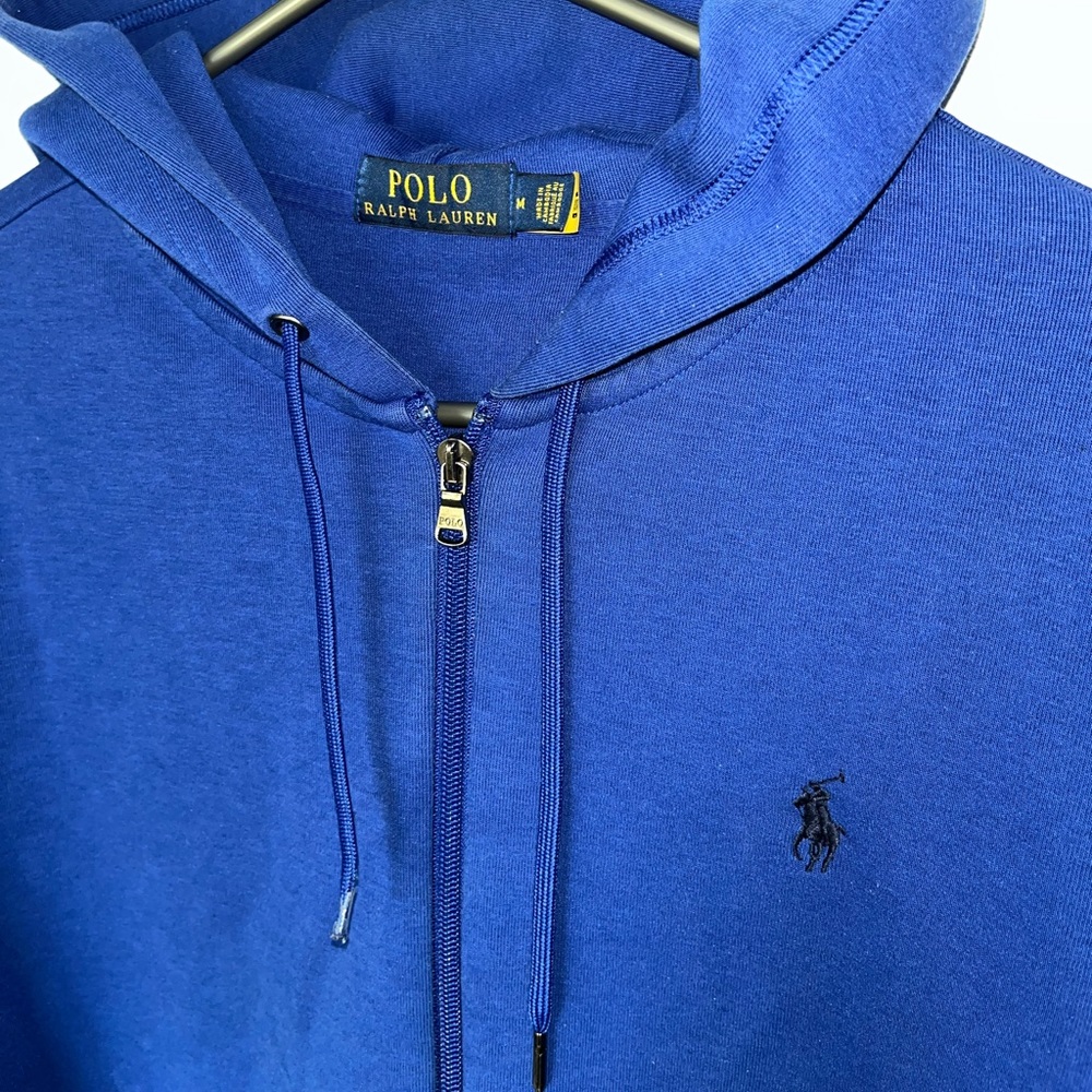 Blue Ralph Lauren Polo Zip-Up